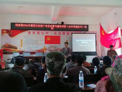 激發(fā)基層活力 陸良縣2024年農(nóng)技推廣體系改革與建設(shè)項(xiàng)目培訓(xùn)在龍海鄉(xiāng)拉開(kāi)帷幕